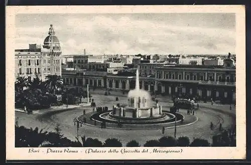 AK Bari, Piazza Roma, Palazzo della Gazzetta del Mezzogiorno