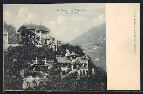 AK Bozen, St. Magdalena-Weinkeller H. Snowdon