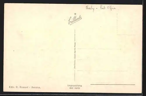 AK Ancona, Palazzo delle R. R. Poste e Telegrafi