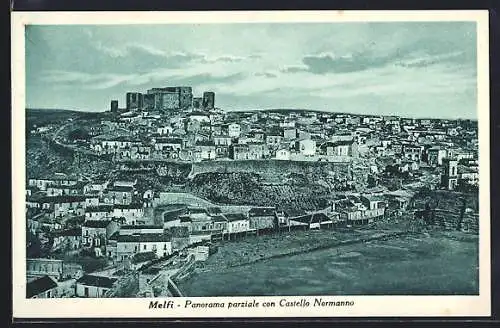 AK Melfi, Panorama parziale con Castello Normanno