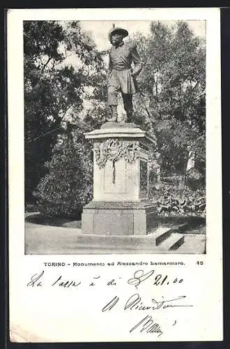 AK Torino, Monumento ad Alessandro Lamarmora