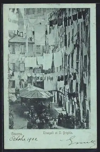 Mondschein-AK Genova, Truogoli oi S. Brigida