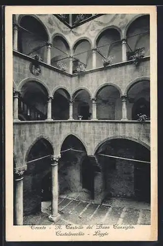 AK Trento, R. Castello del Buon Consiglio, Castelvecchio, Loggie