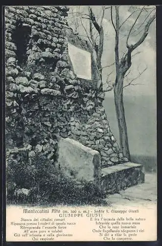 AK Montecatini Alto, Sedile Guiseppe Giusti