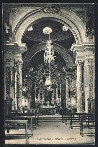 AK Livorno, Santuario di Montenero, Chiesa, Interno