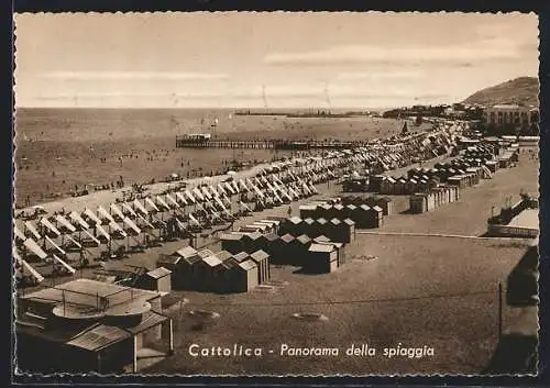AK Cattolica, Panorama della spiaggia