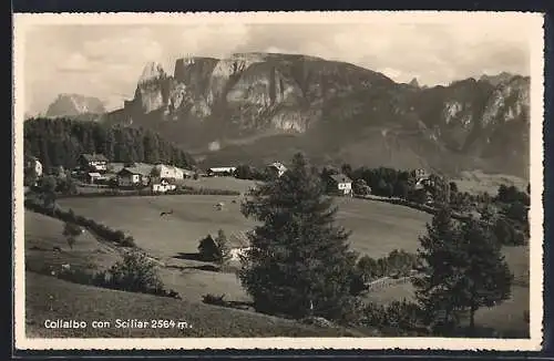 AK Collalbo, Con Sciliar, Teilansicht gegen Sciliar