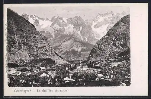 AK Courmayeur, Le chef-lieu