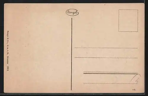 AK Meran, Gilfpromenade mit Passeierthor