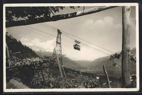 AK Lana, Filovia del Giogo di S. Vigilio e vista sul Passo di Giovo