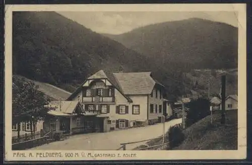 AK Fahl, Gasthaus zum Adler