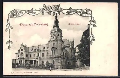 AK Merseburg, Blick auf das Ständehaus