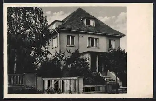 AK Sondershausen / Thüringen, Hotel Haus Helga, Inh. E. Schneiderheinze, Possenweg 32