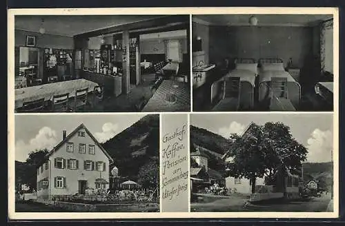 AK Wiesensteig im Geisstäle, Gasthof Pension u. Cafe am Sommerberg, Inh. Hans Ehni