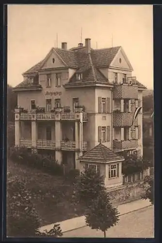 AK Bad Elster, Hotel Villa Stolzenfels