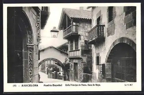 AK Barcelona, Calle Principe de Viana, Casa de Maya