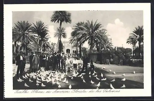 AK Sevilla, Plaza de America, Glorieta de las Palomas
