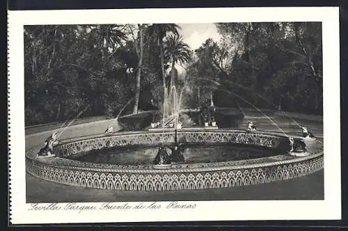 AK Sevilla, Parque, Fuente de las Ranas