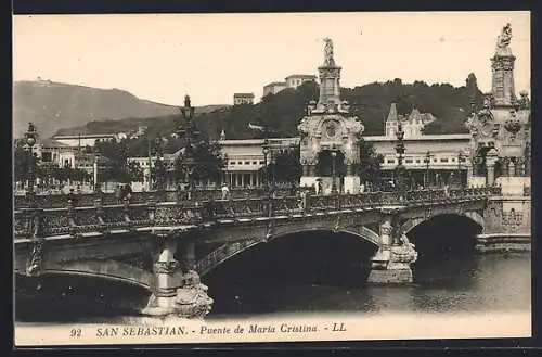 AK San Sebastian, Puente de Maria Cristina