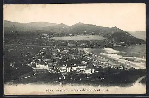 AK San Sebastian, Vista General desde Ulia