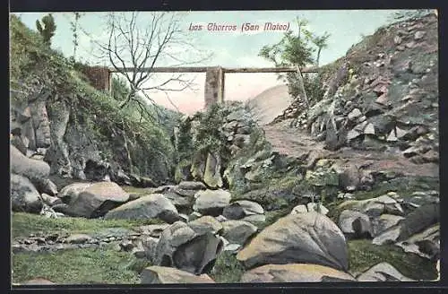 AK San Mateo /Gran Canaria, Los Chorros