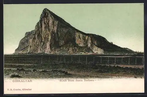 AK Gibraltar, Rock from Santa Barbara