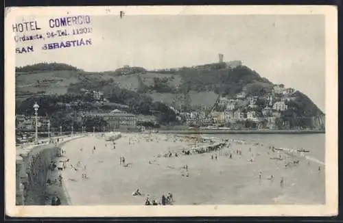 AK San Sebastian, Monte Igueldo y Playa de Ondarreta