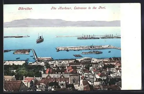 AK Gibraltar, The Harbour, Entrance to the Port