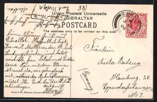 AK Gibraltar, The Harbour, Entrance to the Port