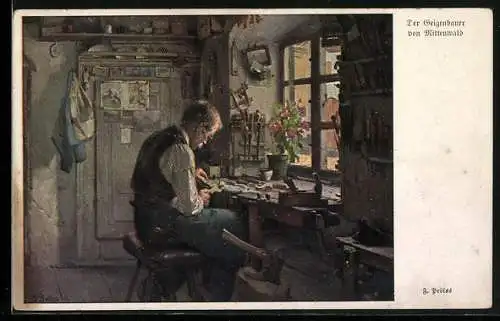 AK Der Geigenbauer von Mittenwald