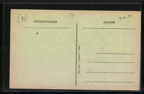 AK Paris, Manufacture Nationale des Gobelins, Atelier du Nord, Vue d`ensemble, Arbeiter in der Teppichmanufaktur