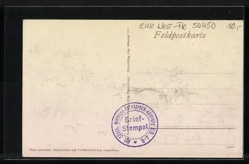 AK Blamont, Strassenansicht