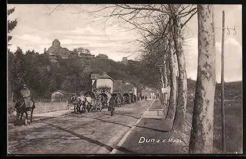AK Dun a. d. Maas, Une rue