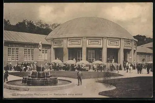 AK Alkoholfreies Restaurant der Landes-Ausstellung, Bern 1914