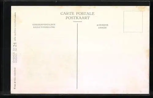 Künstler-AK Hubert Dupond: Schwalbe fliegt am Uferstreifen entlang