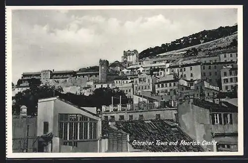 AK Gibraltar, Town and Moorish Castle