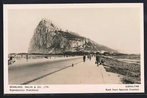 AK Gibraltar, Rock from Spanish Frontier
