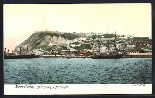 AK Barcelona, Montjuich y Miramar