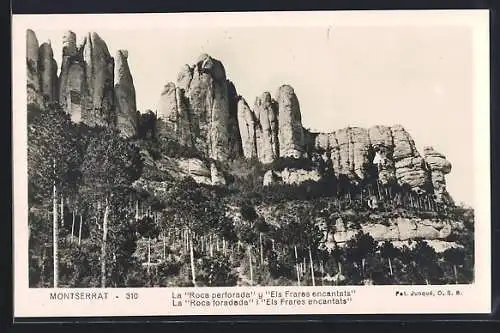 AK Montserrat, La Roca perforada y Els Frares encantats