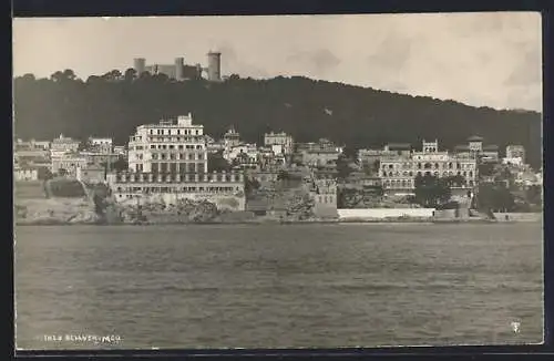 AK Palma de Mallorca, Panorama mit Burg