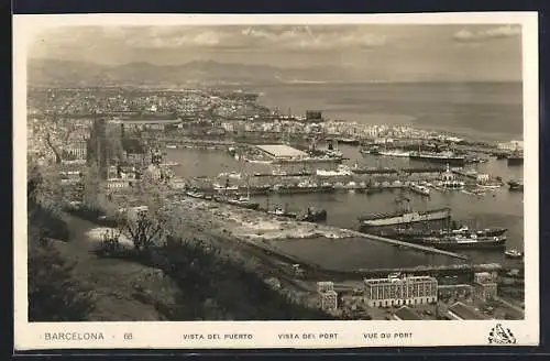 AK Barcelona, Vista del Puerto