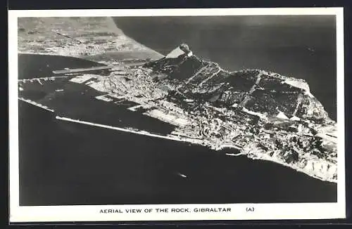 AK Gibraltar, Aerial View of the Rock