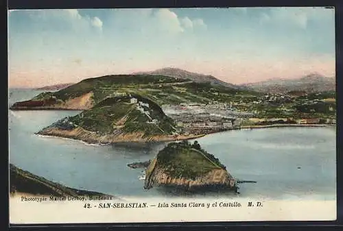 AK San-Sebastian, Isla Santa Clara y el Castillo