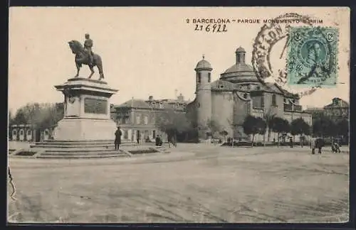 AK Barcelona, Parque Monumento a Prim