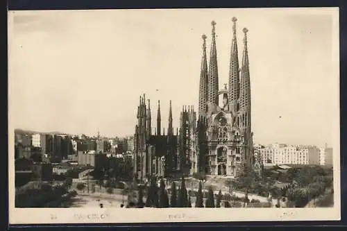 AK Barcelona, Basilika, Templo de la Sagrada Familia