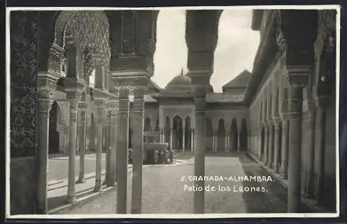 AK Granada, Alhambra, Pation de los Leones