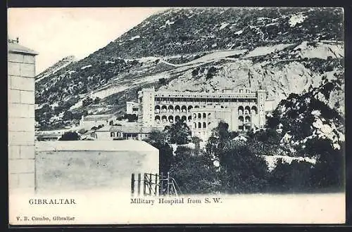 AK Gibraltar, Military Hospital from S. W.