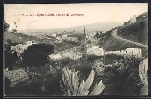 AK Barcelona, Camino de Vallvidrera