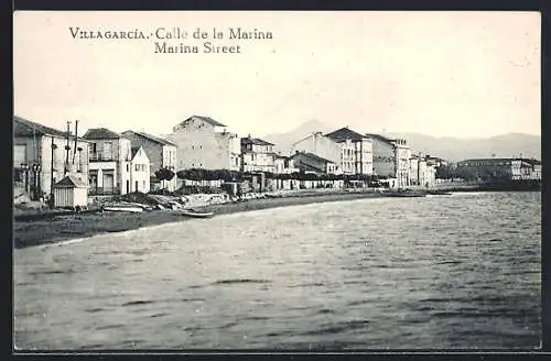 AK Villagarcía de Arosa, Calle de la Marina