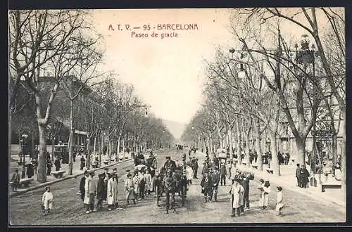 AK Barcelona, Paseo de gracia